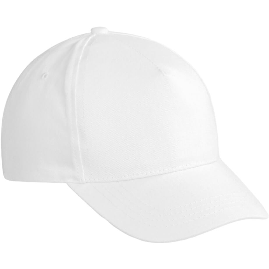 Piccolo Kids 5 Panel Cap White